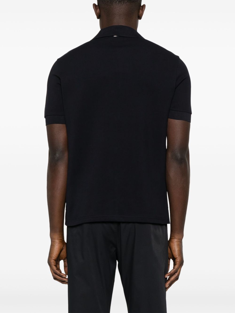 Logo cotton polo shirt