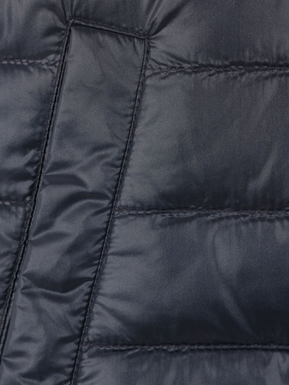 Reversible nylon down jacket