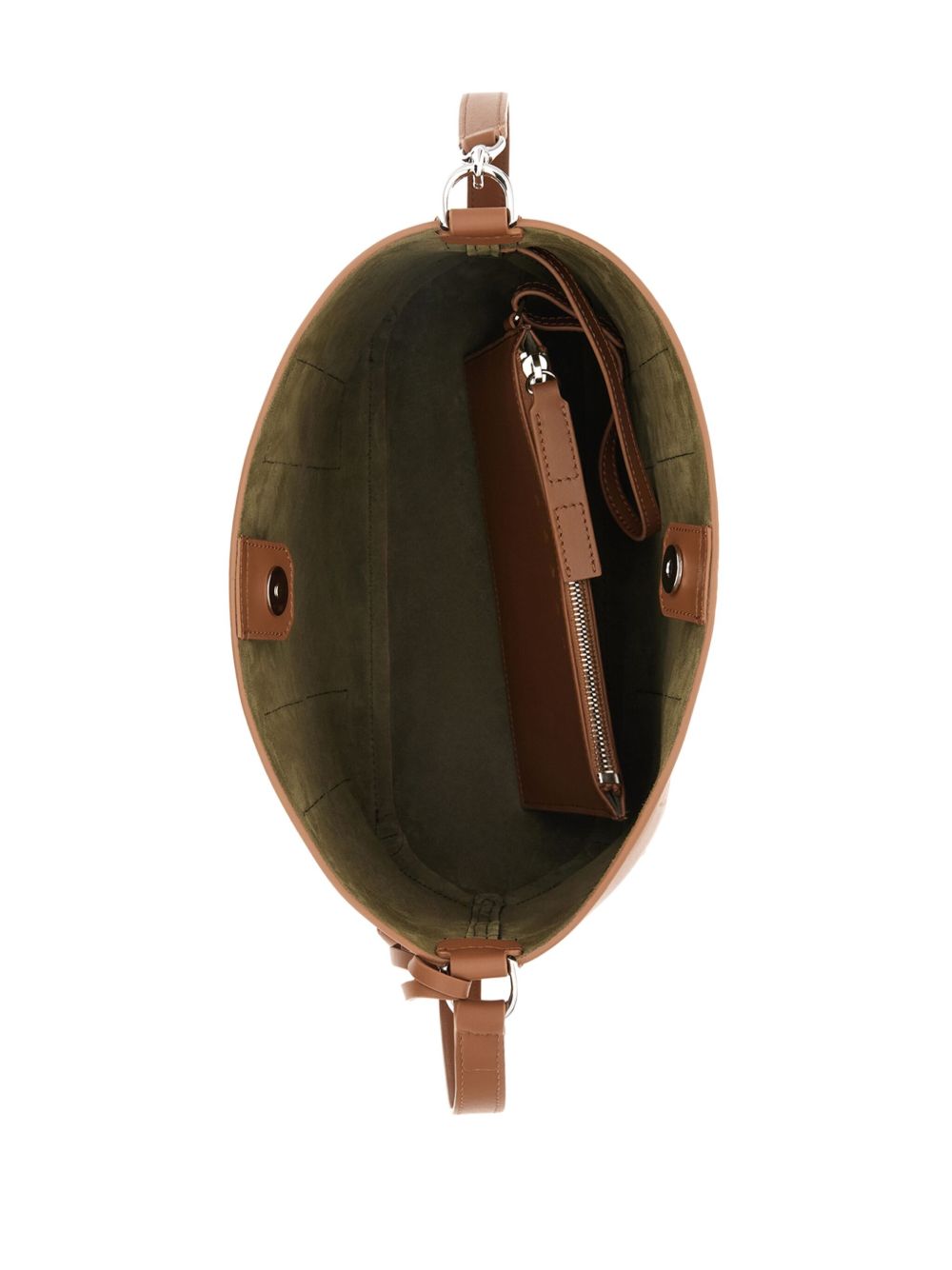 Hogan hocket small leather hobo bag