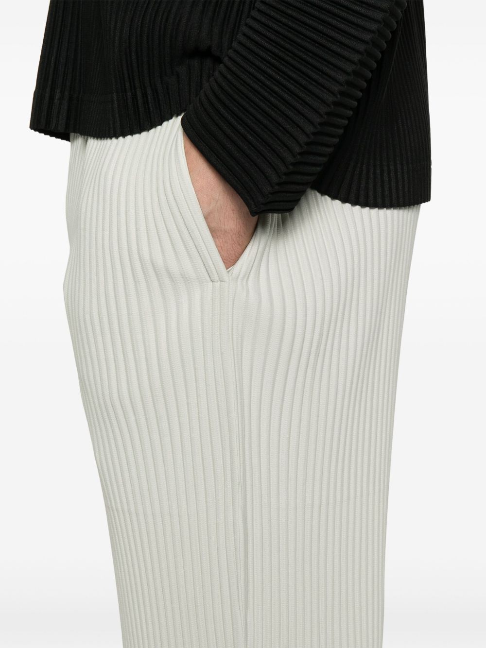 Tailored pleats trousers