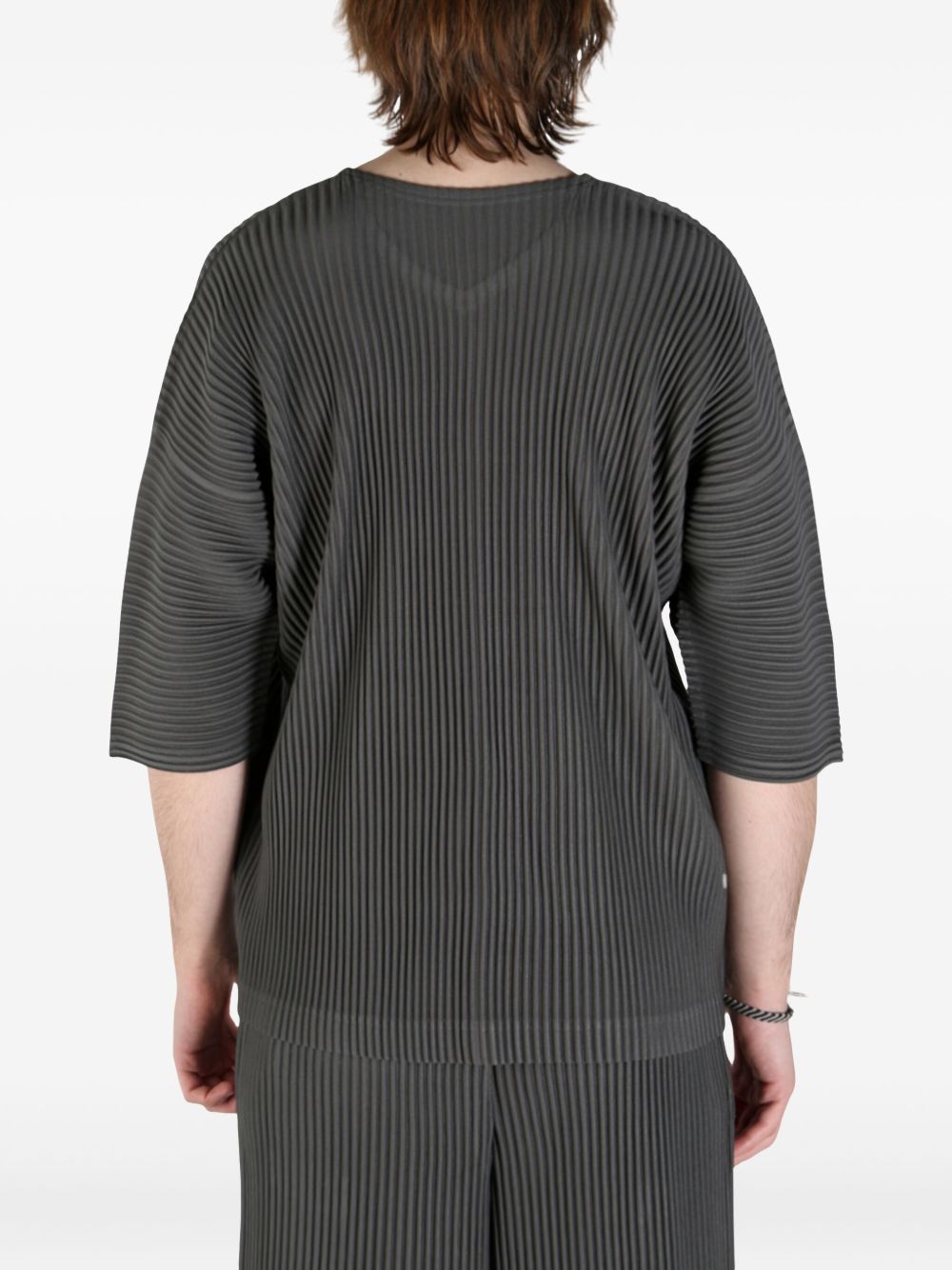 Pleated t-shirt