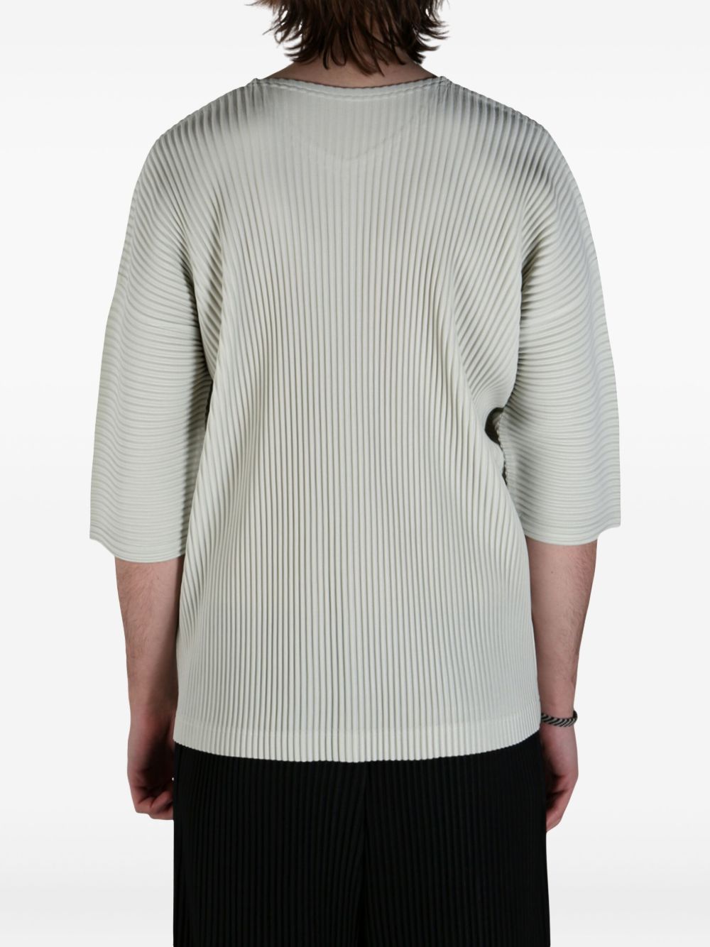 Pleated t-shirt