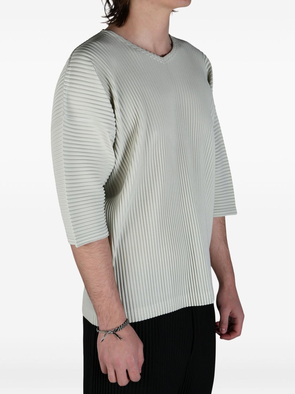 Pleated t-shirt