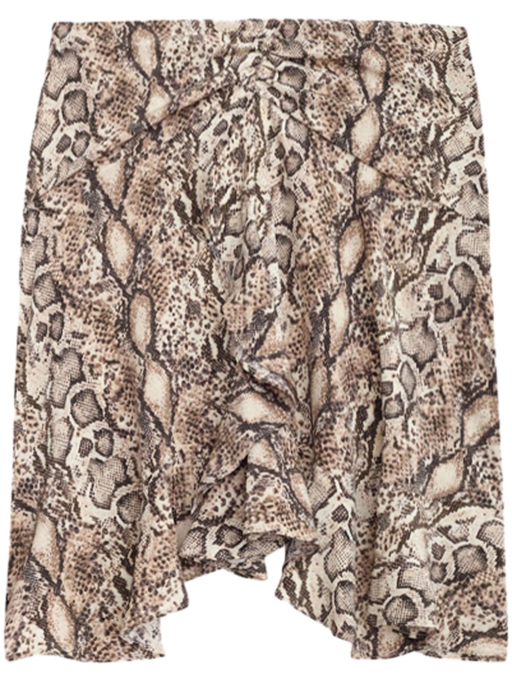 Ozany printed mini skirt