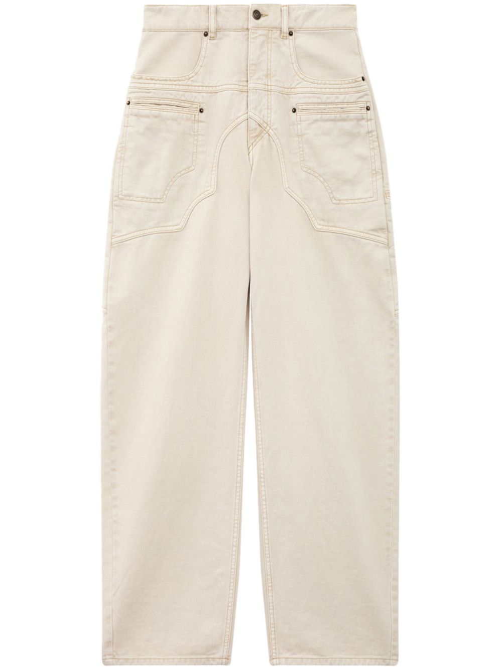 Beryl denim cotton jeans