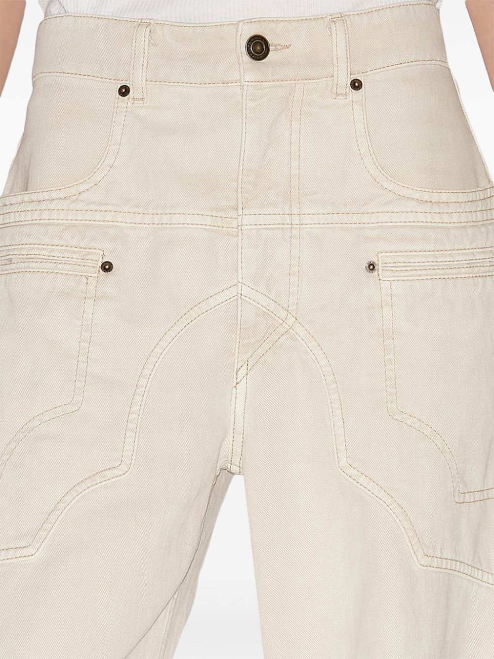 Beryl denim cotton jeans