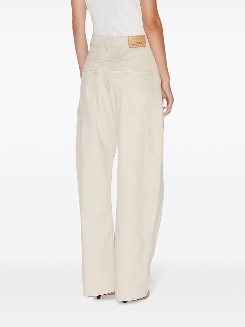 Beryl denim cotton jeans