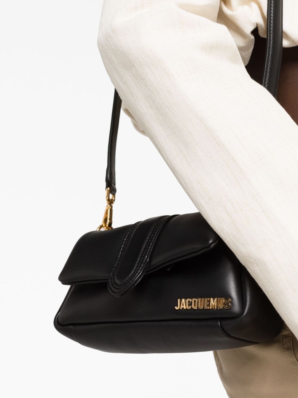 Le petit bambimou leather shoulder bag