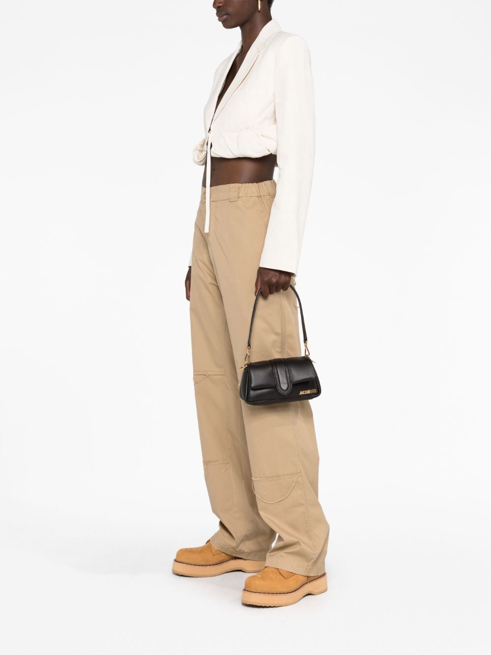 Le petit bambimou leather shoulder bag