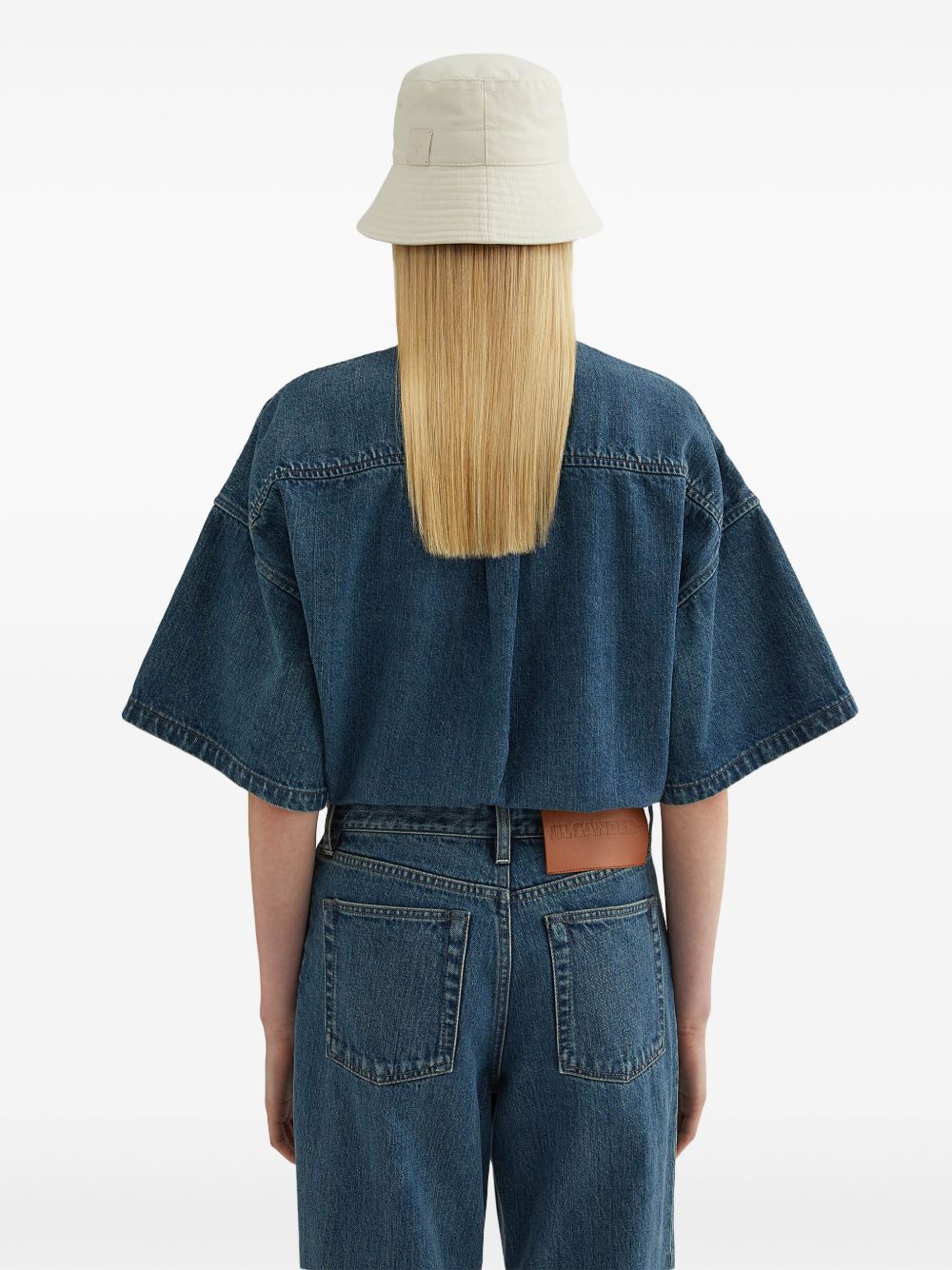 Denim cotton shirt