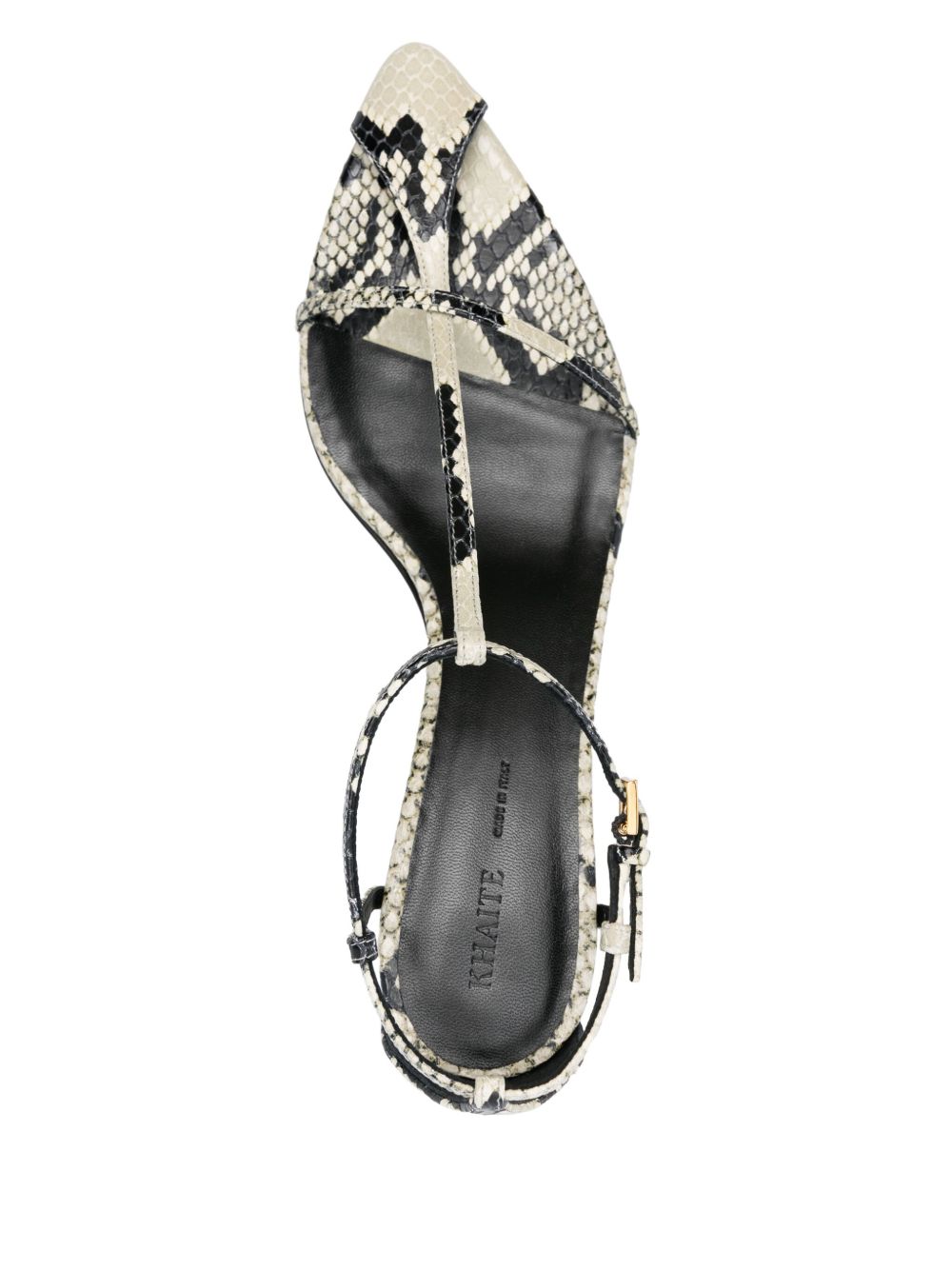 Bella leather heel sandals