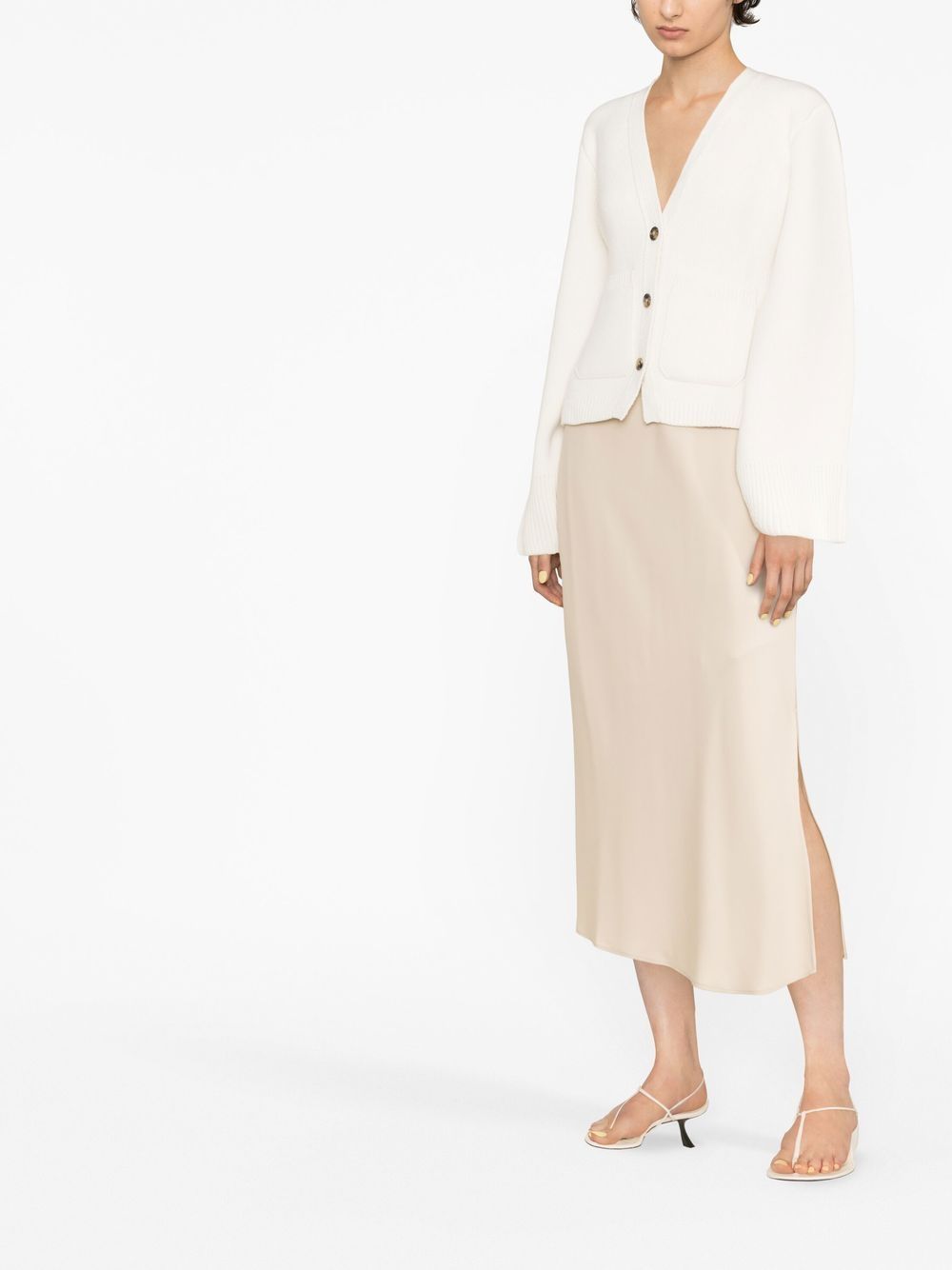 Scarlet cashmere cardigan