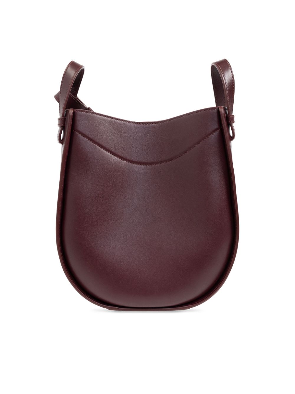 Hammock leather shoulder bag