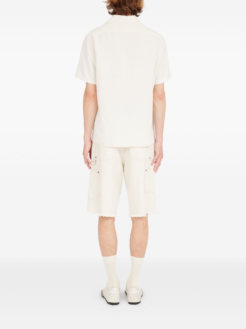 Cotton blend shirt