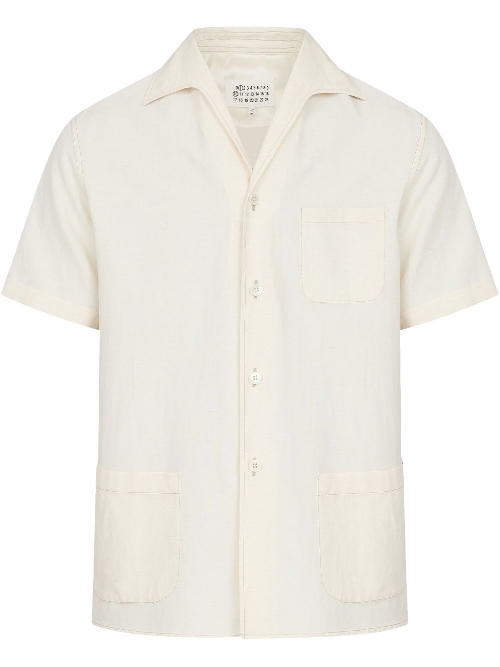Cotton blend shirt