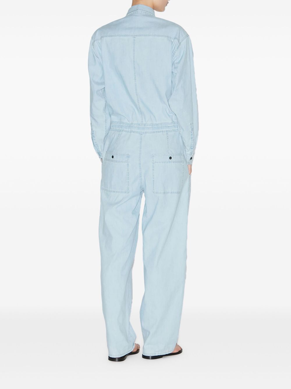 Cotton long jumpsuit