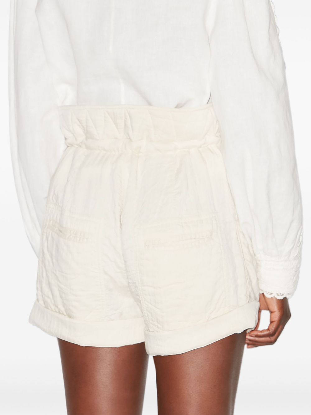 Sereni cotton blend shorts
