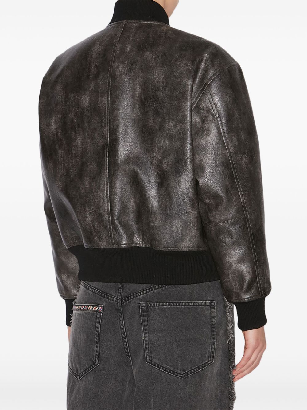 Crisley faux leather jacket