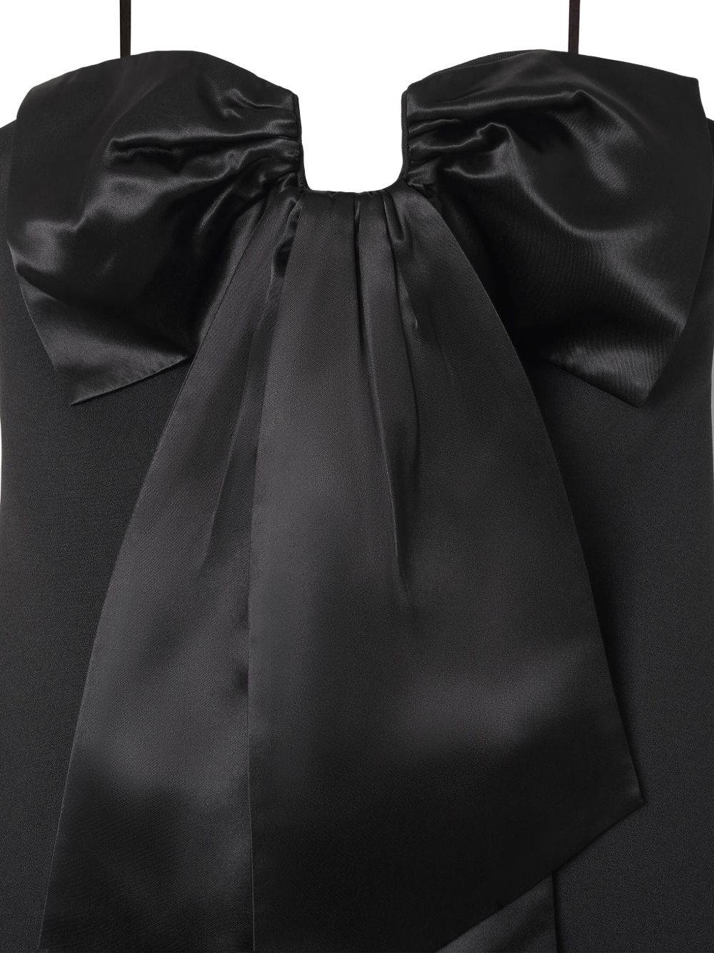 Bow detail mini dress