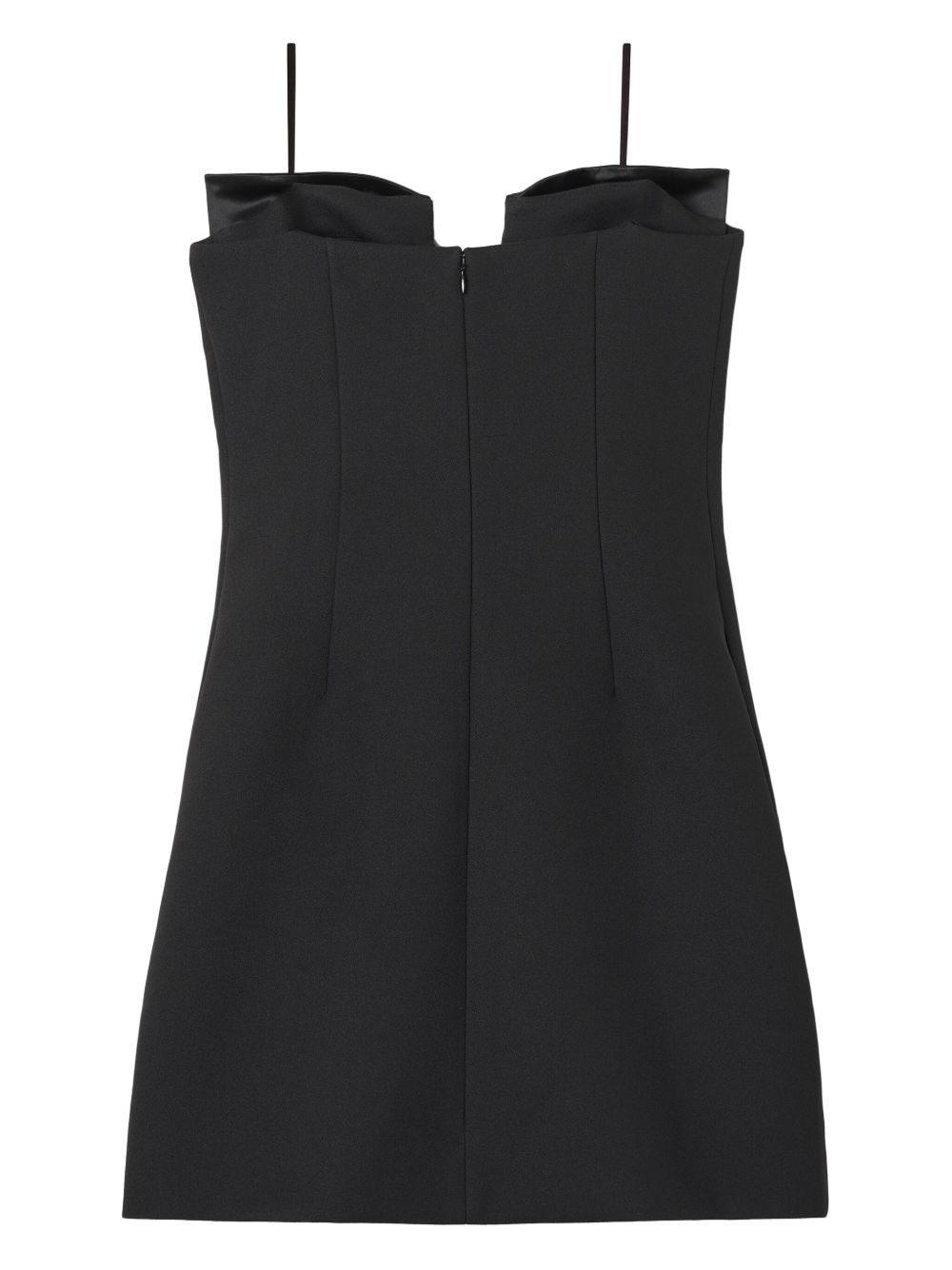Bow detail mini dress