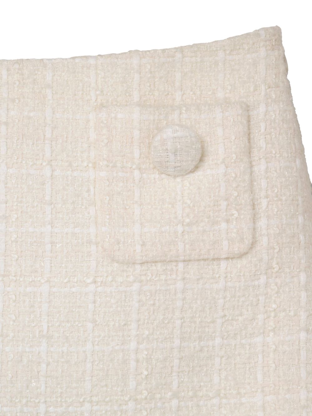 Tweed mini skirt