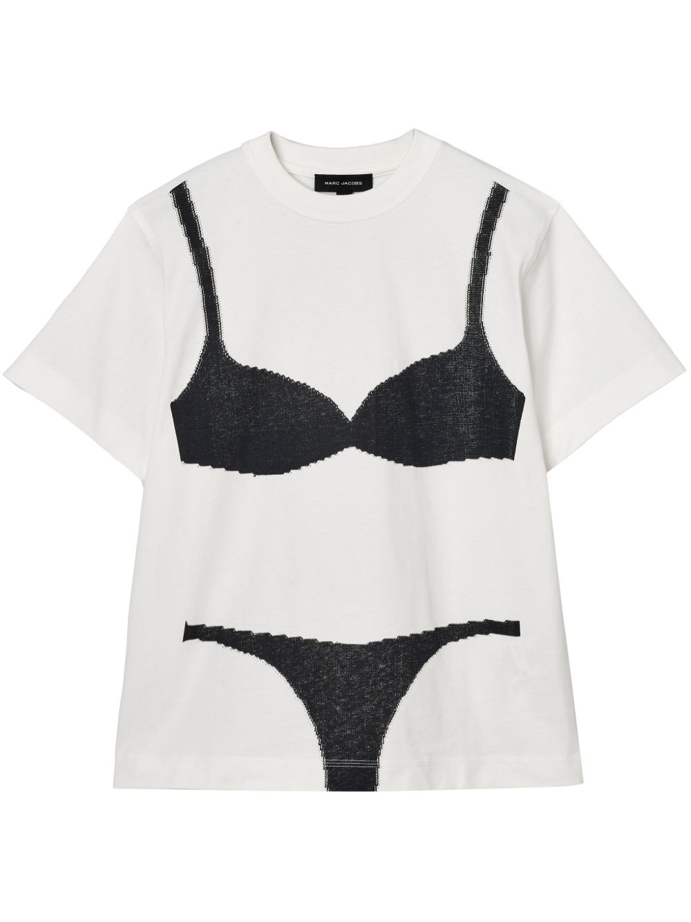 Printed cotton t-shirt