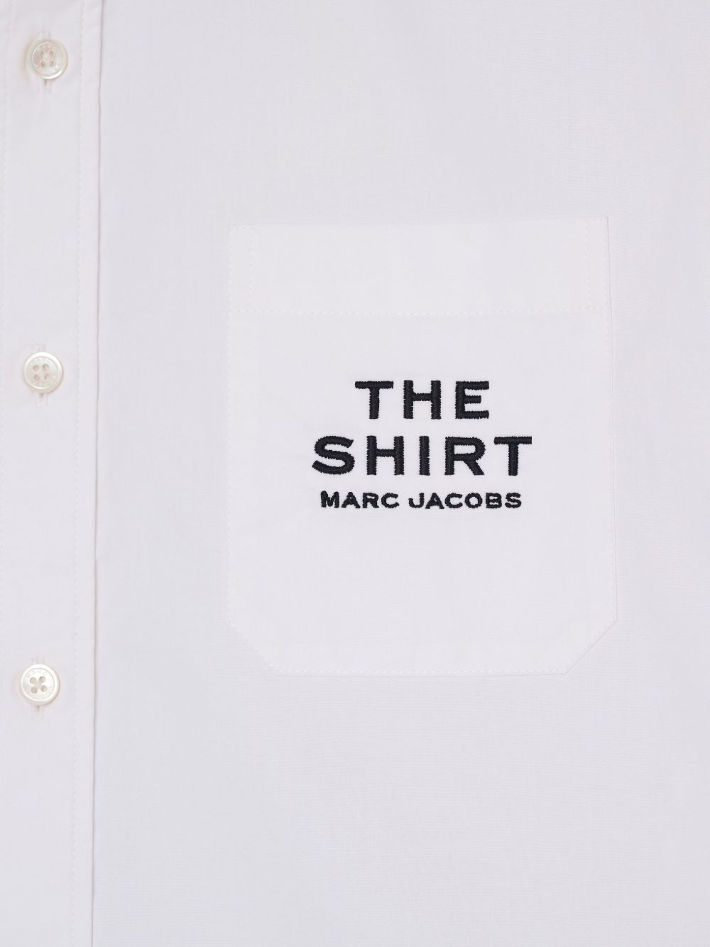 Cotton cropped shirt