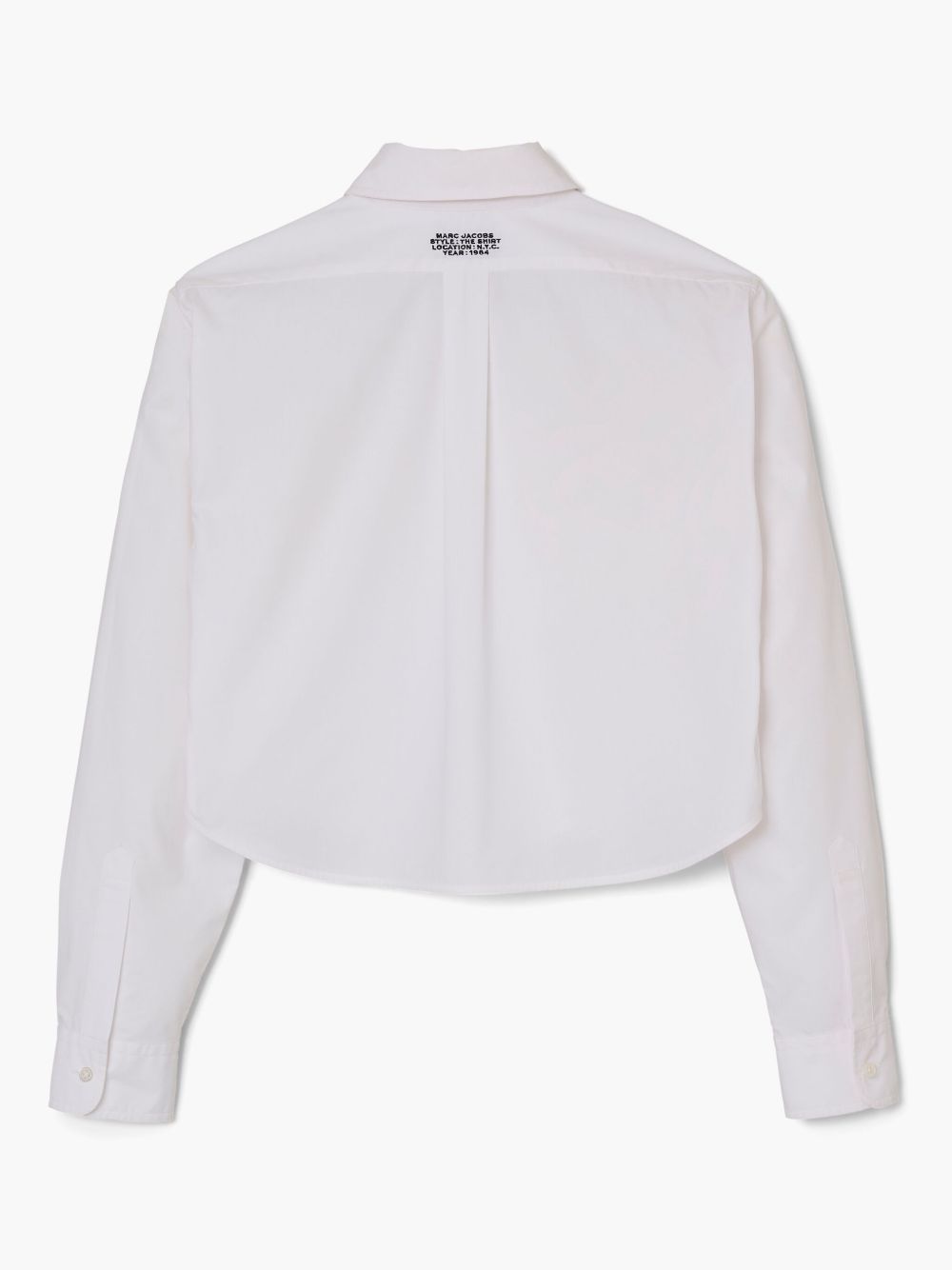 Cotton cropped shirt
