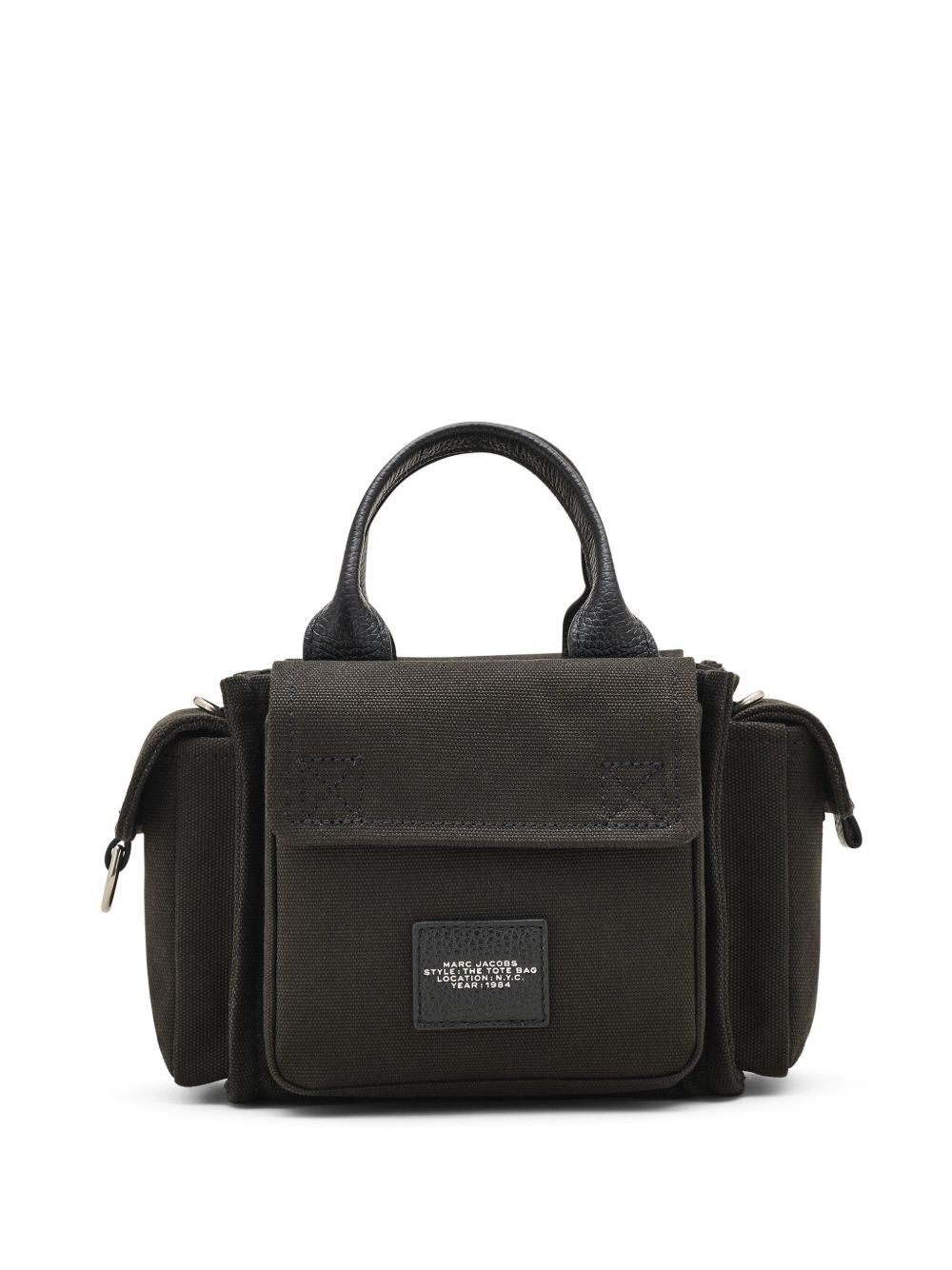 The crossbody tote canvsas tote