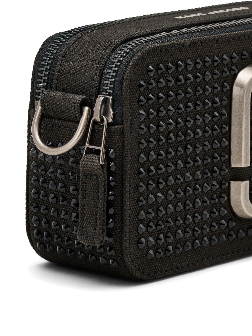 The snapshot crystal embellished camera bag