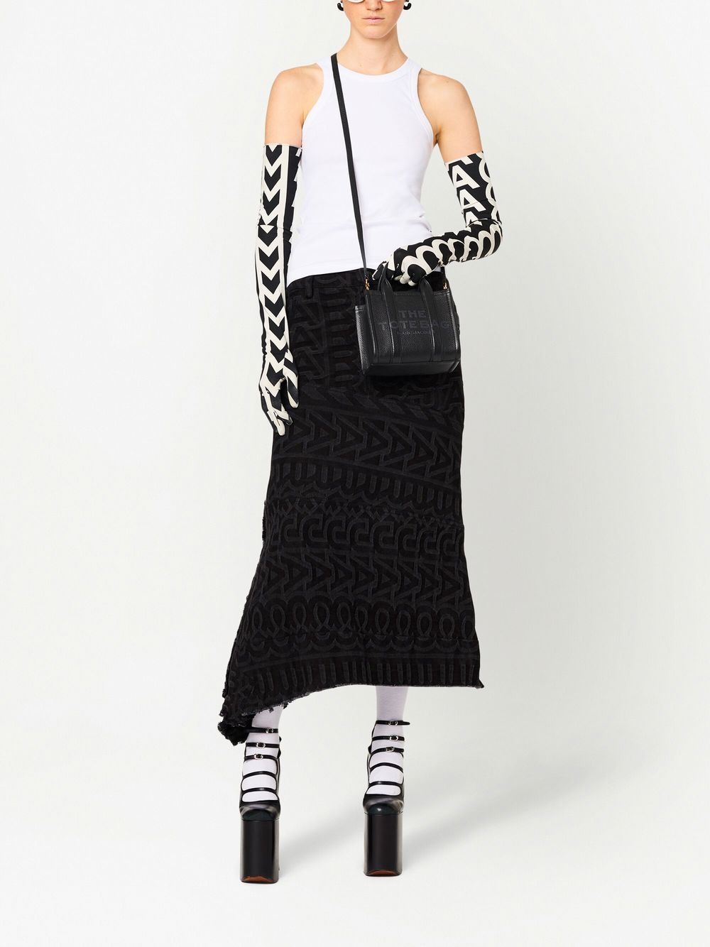 The crossbody tote leather tote