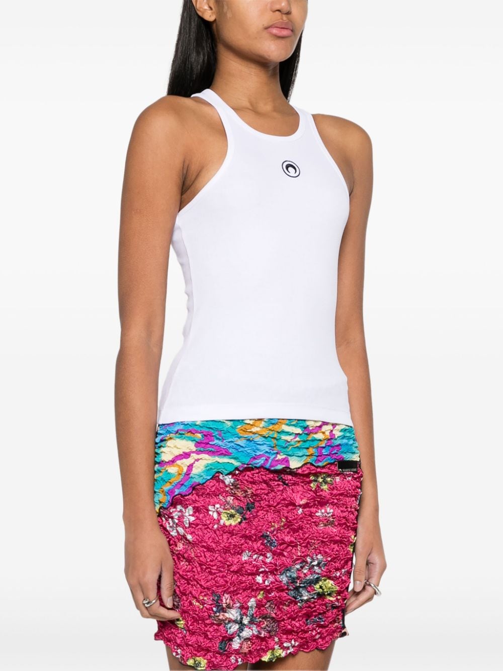 Moon cotton tank top