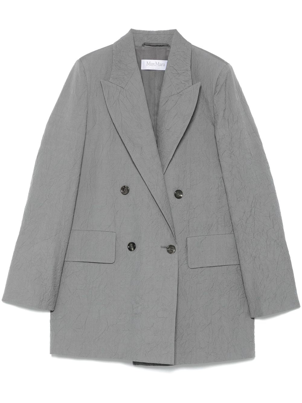 Wool double-breasted jacket