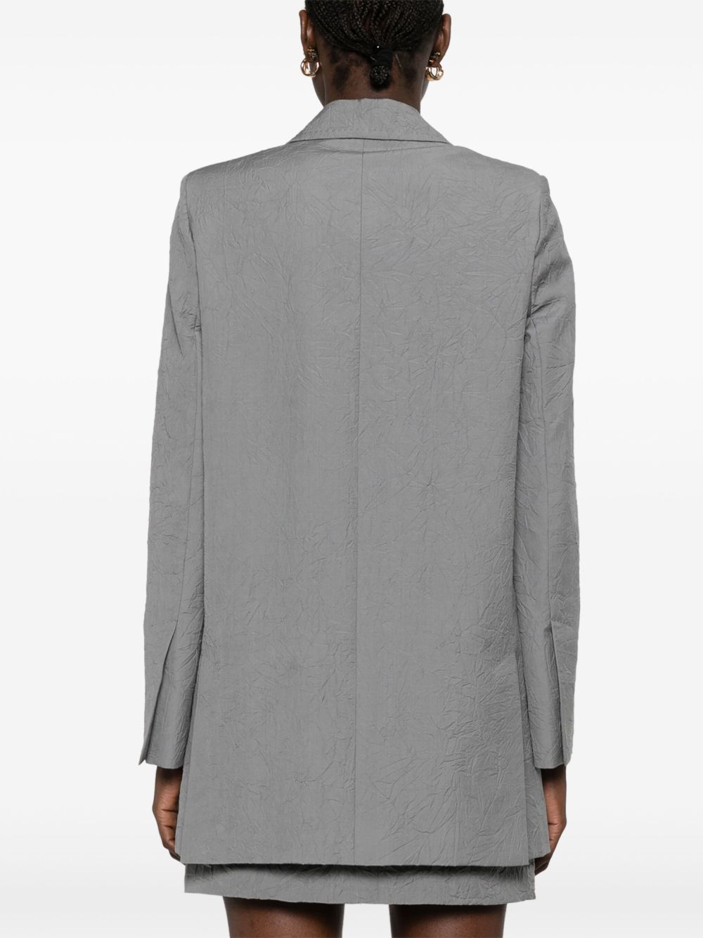 Wool double-breasted jacket