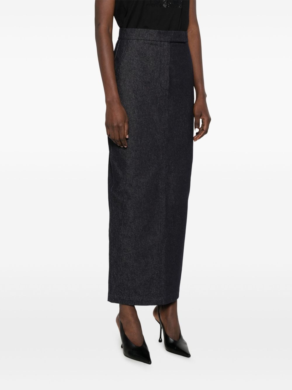 Cotton long skirt