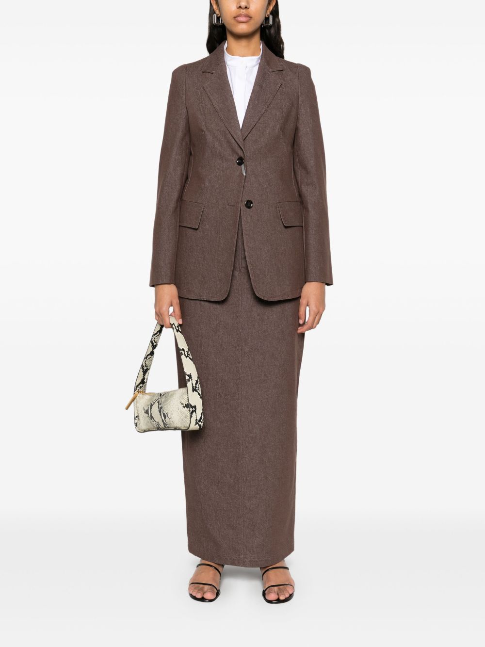 Cotton long skirt
