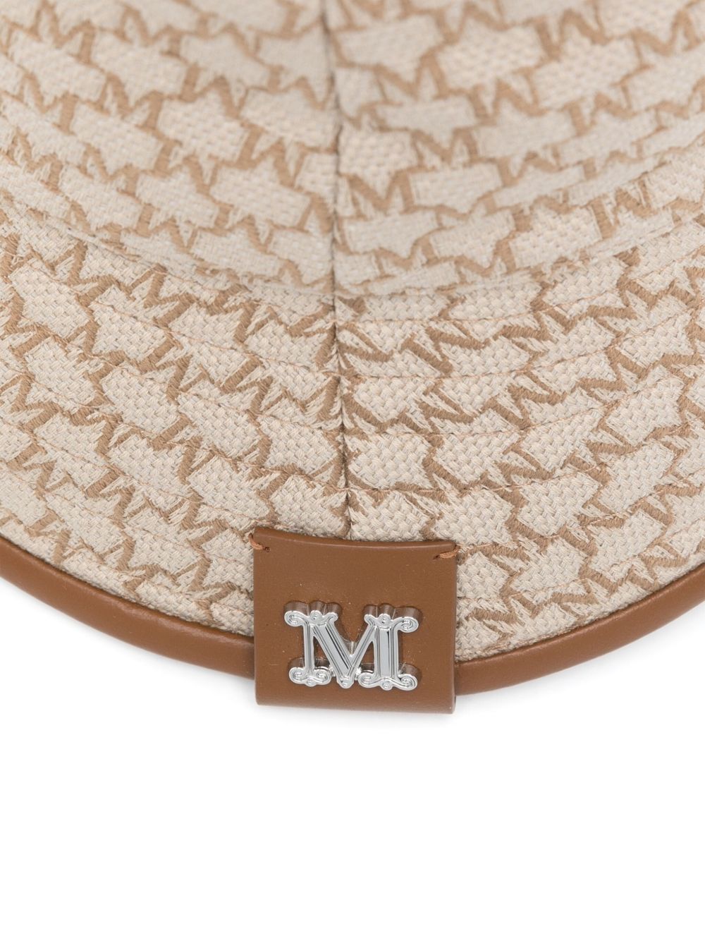Allover logo bucket bag