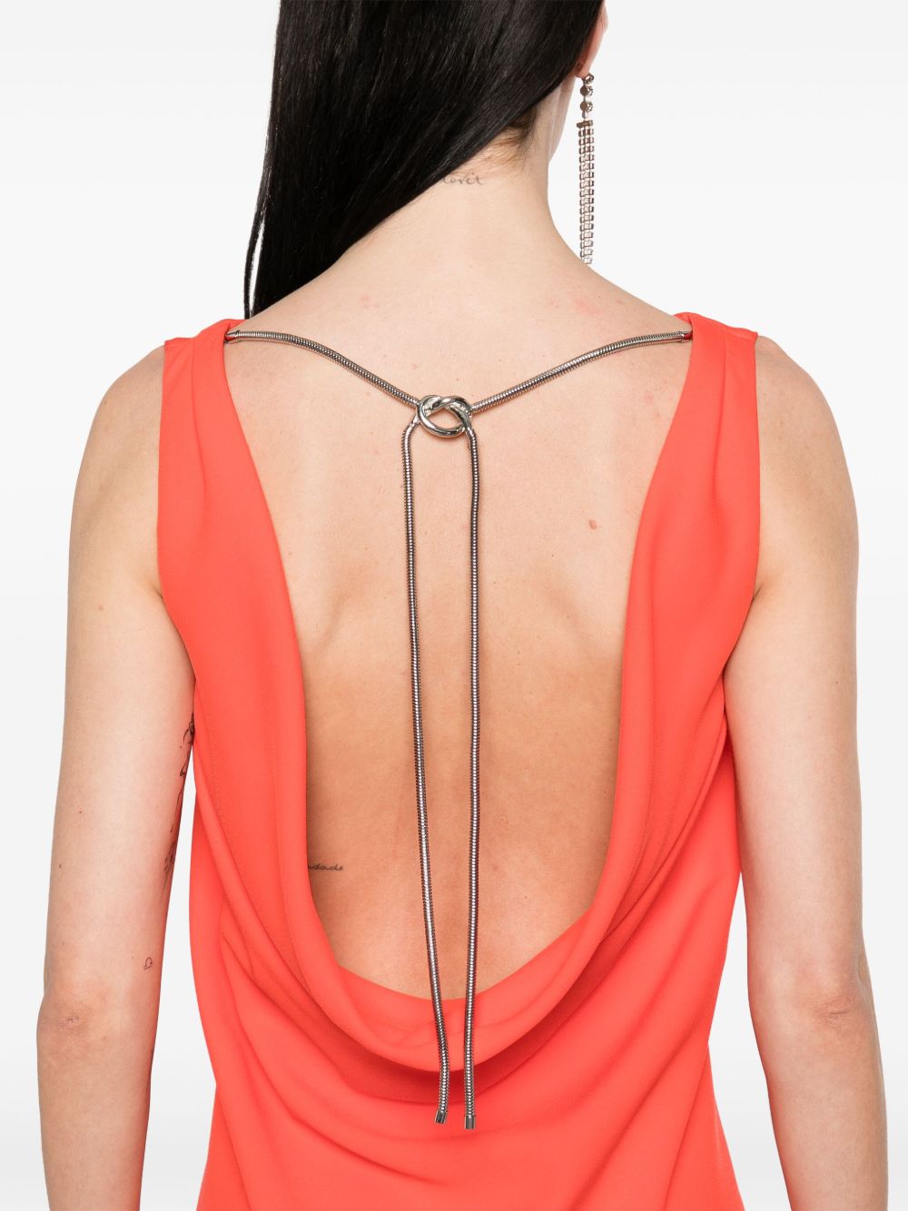 Sleeveless maxi dress