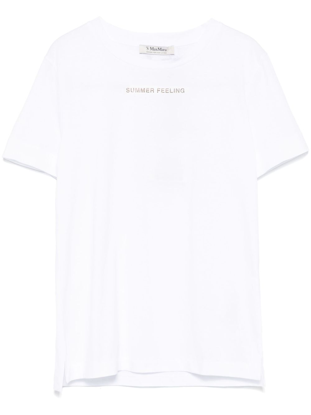 Summer feeling cotton t-shirt