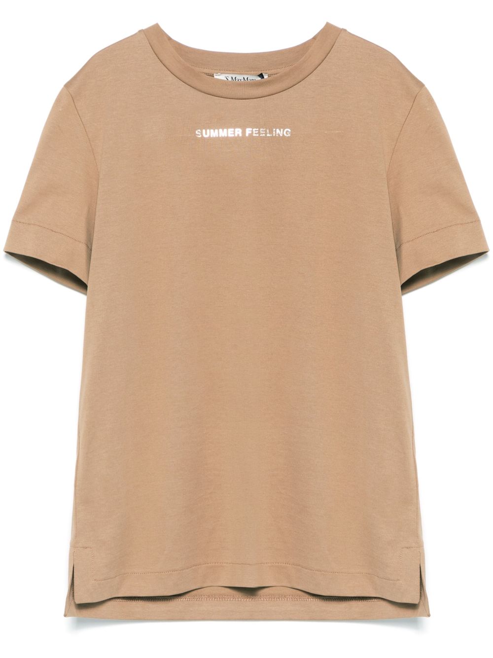 Summer feeling cotton t-shirt