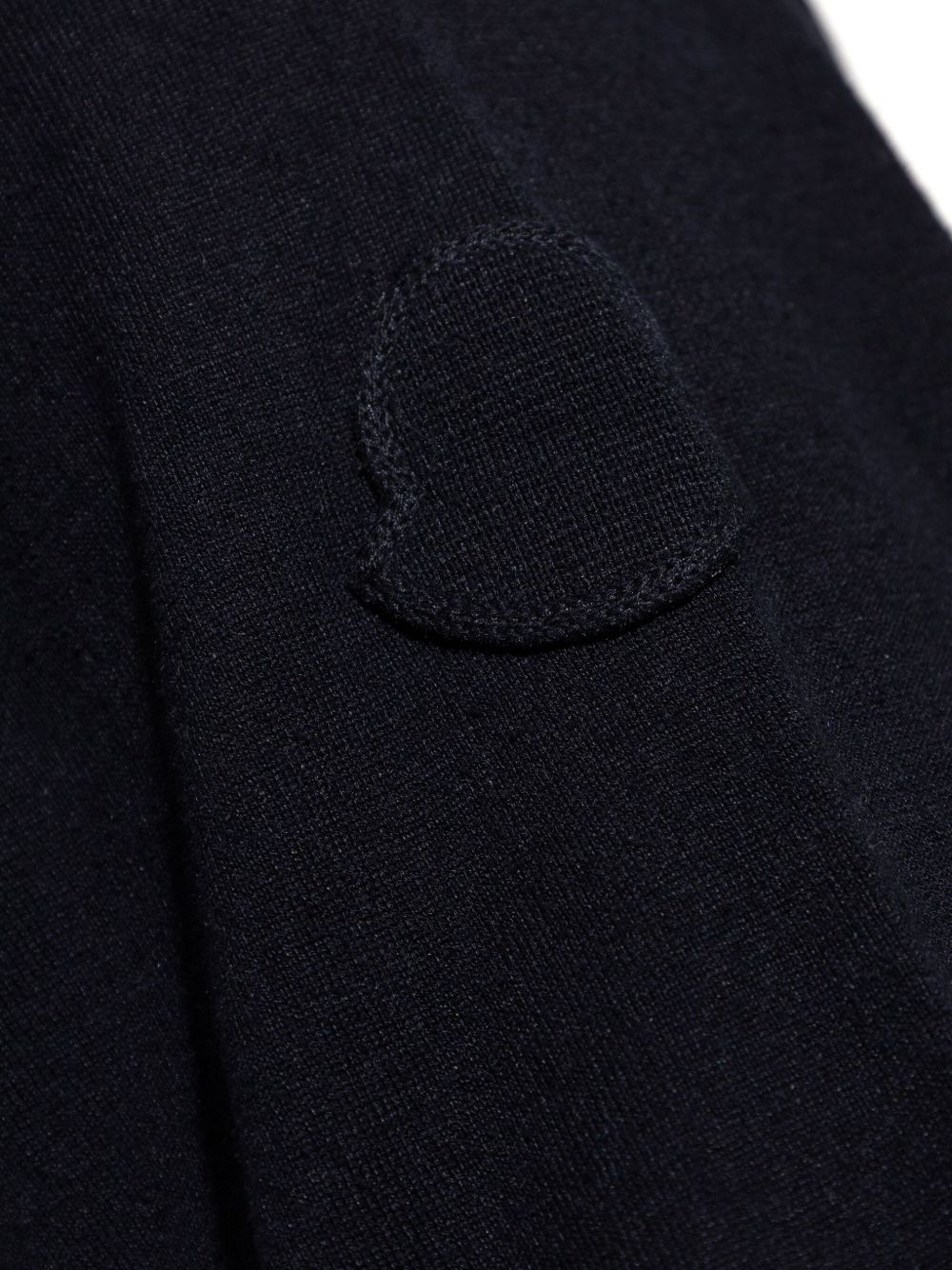 Logo linen and silk polo shirt
