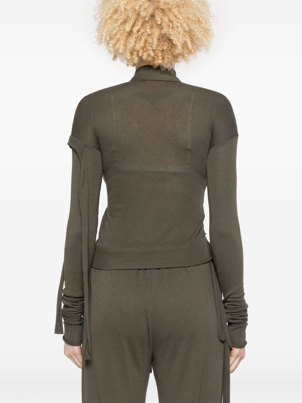 Destructured cardigan