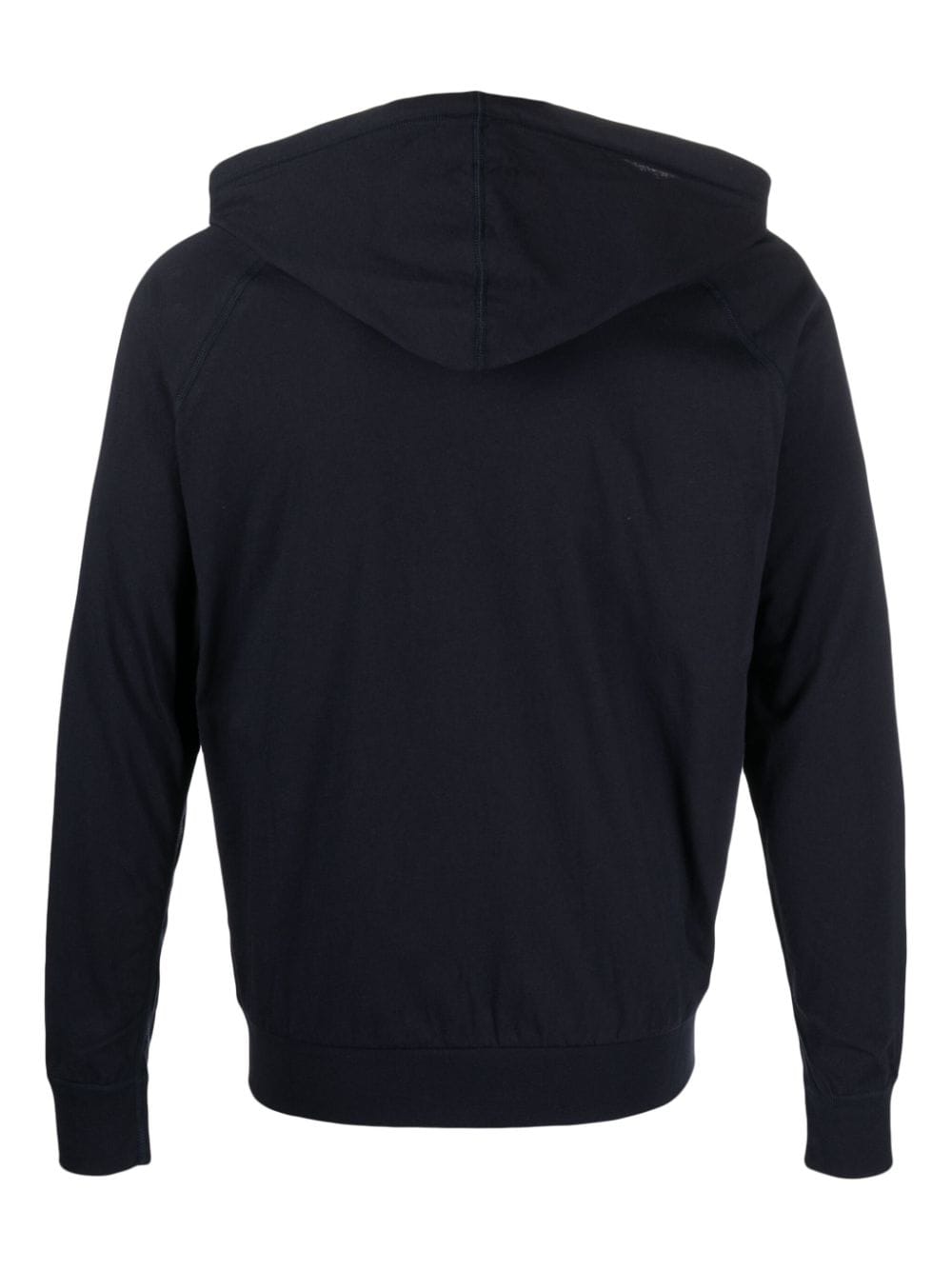 Signature stripe cotton hoodie