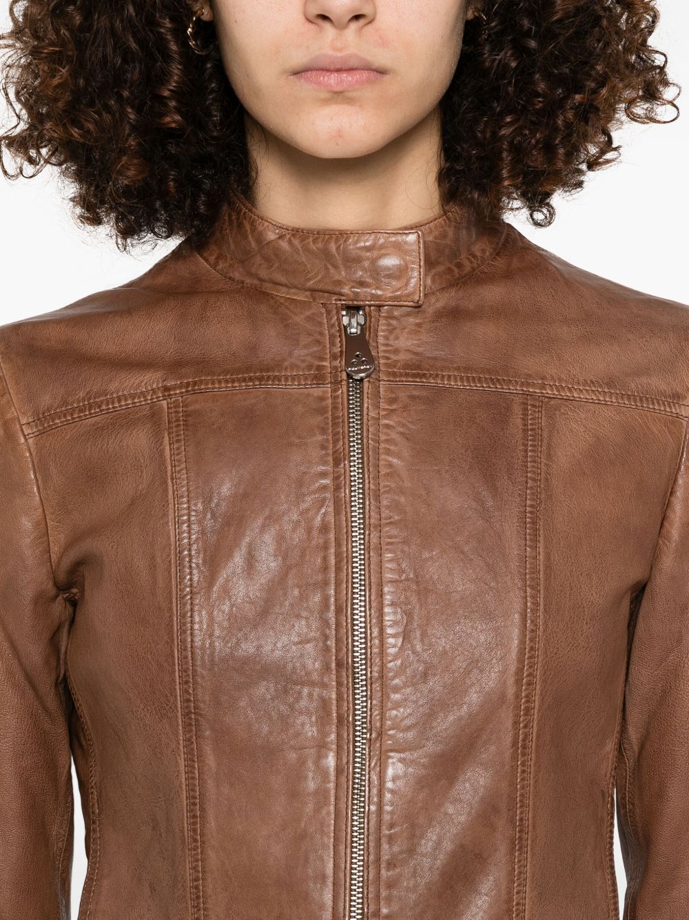 Leather jacket