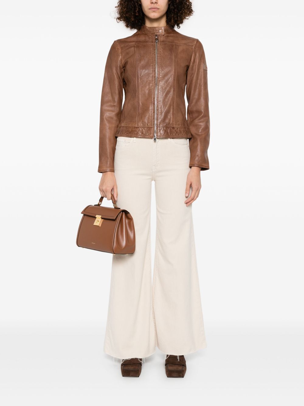 Leather jacket