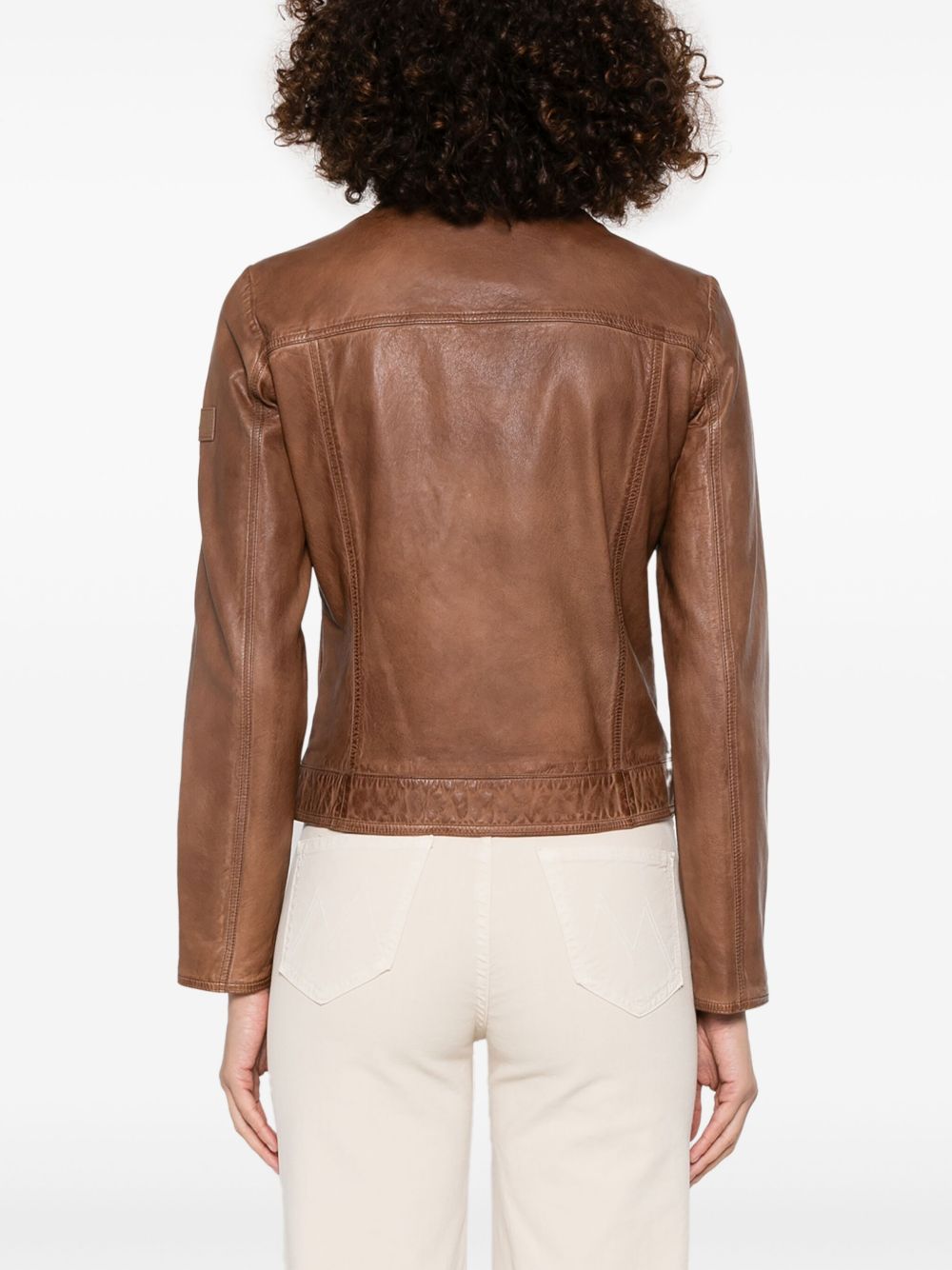 Leather jacket