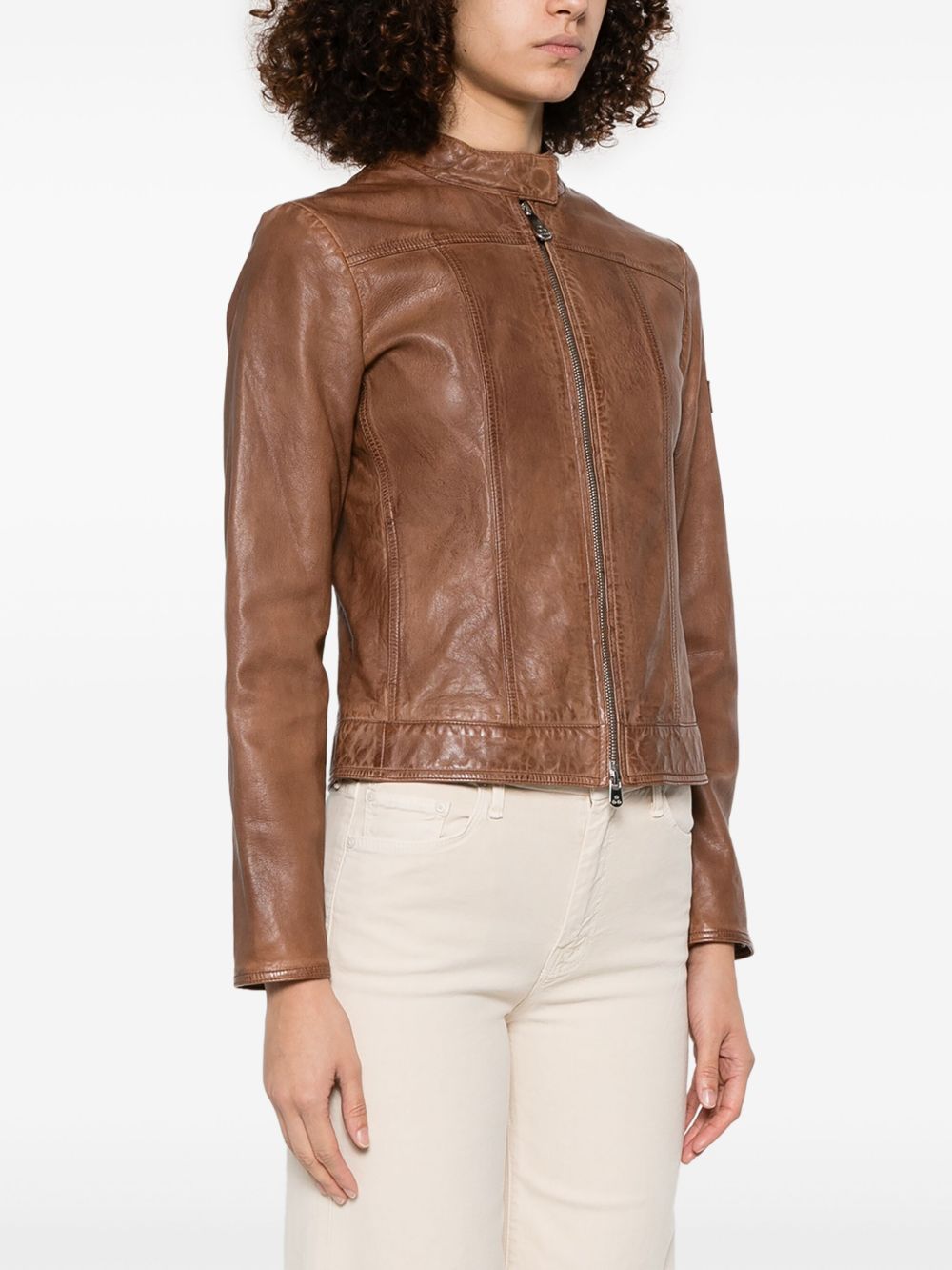 Leather jacket