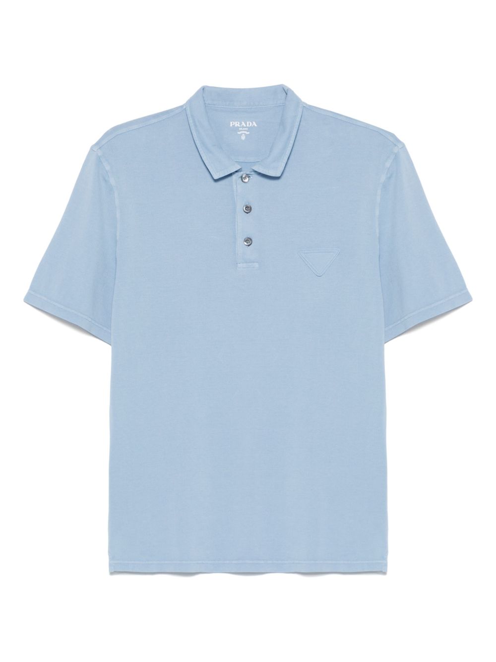 Logo cotton polo shirt