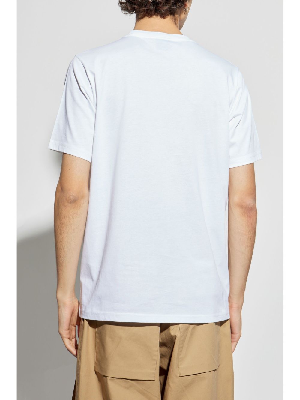 Cyclist silhouette cotton t-shirt