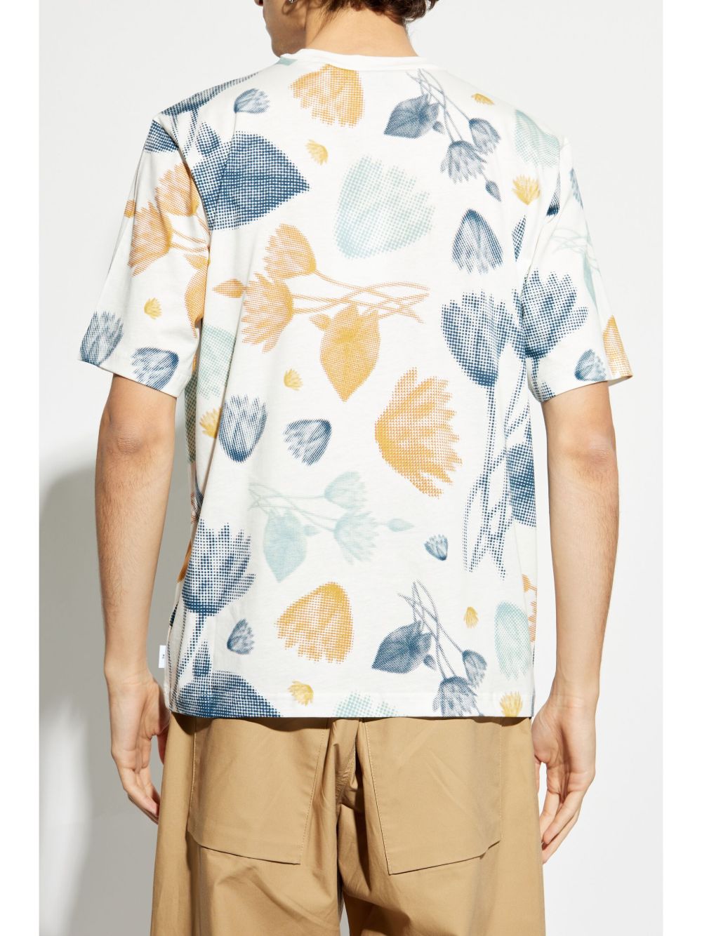 Printed cotton t-shirt